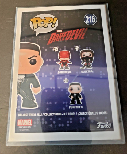 Funko POP! Marvel Daredevil Punisher 216 w/ POP! Protector - 第 4/4 張圖片