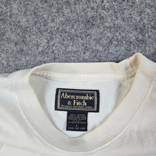 Vtg 90s Abercrombie and Fitch T-Shirt Mens L Cayman Islands Dive Team Swimming - Picture 3 of 8