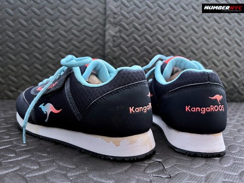 Kangaroos Pocketpass Jogger Navy Blue Womens Retro Running Shoes 164229 Size 7.5 - Picture 6 of 12