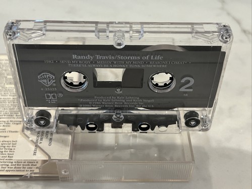 Storms of Life by Randy Travis (Cassette, 1986, Warner Bros.) - Picture 5 of 6