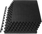 Gym & Training Black PVC Exercise Mats