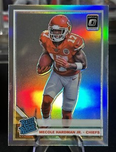 2019 Panini Donruss Optic Rated Holo Prizm Mecole Hardman Jr #175 Rookie RC