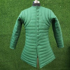 Cotton Padded Medieval Gambeson Quilted Aketon Costume Reenactment SCA Larp
