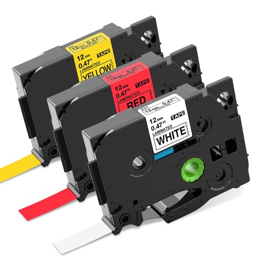 6x Cinta TZe-231 12mm para Brother P-Touch PT-H100LB E100 1000 1010 H105 - Imagen 10 de 15