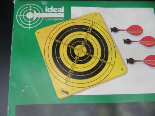 Sport Magnet Dartscheibe Wurf Spiel Altes Vintage Spielzeug IDEAL 70er NEU OVP - Bild 3 von 6