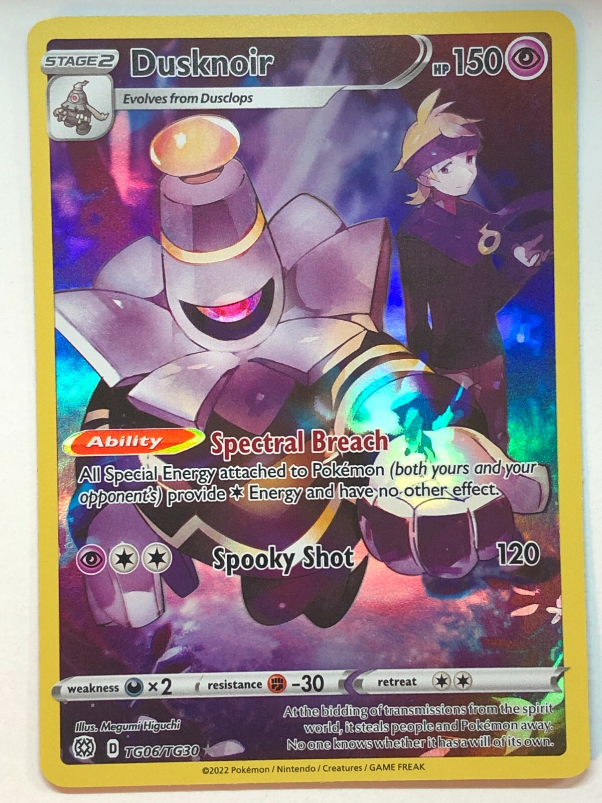 Pokemon Brilliant Stars Dusknoir TG06/TG30 NM/M