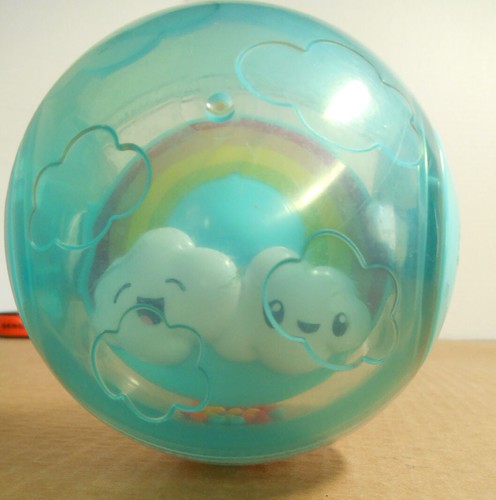 Fisher Price Hello Sunshine Rattle Sensory Ball Sun Rainbow - Picture 4 of 5