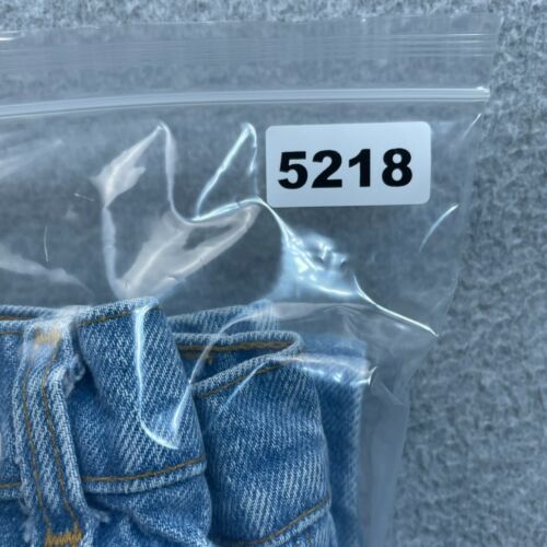 Vtg Levis 505 Jeans Woman 25(24x28) Blue Cropped Student Western 1980s Made USA - Picture 9 of 9