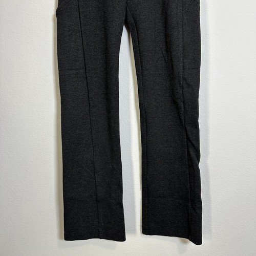 Betabrand Yogahose Damen XS Petite Grau Gummibund Stretch Reißverschlusstaschen - Bild 3 von 10