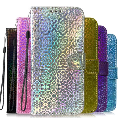 For Motorola G Power 5G Play 4G 2024 Phone Dazzling Color PU Leather Wallet Case - Picture 2 of 45