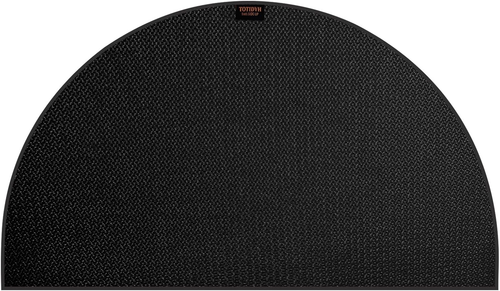 Fireplace Hearth Rug,48 X 28 Inches Half round Fireproof Fireplace Mat, Silicone - Picture 12 of 12