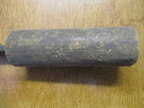 Mango de madera vintage de maquinista antiguo de tres caras de 12 1/4" de largo hecho a mano - Imagen 3 de 6