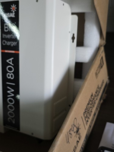 KISAE Bidirectional 2000W Sinewave Inverter With 80A Battery Charger, 12V - Picture 3 of 9