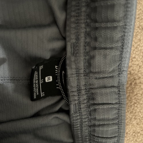 Nike Pants Dry Boys Athletic Training Gray & Volt Size XLarge 892488-065 - Picture 3 of 4