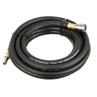 TC TECHNIC Air Compressor Hose 5m Rubber air hose for compressor 10mm