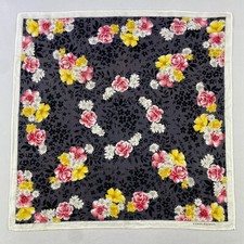 Vintage Pierre Balmain Handkerchief Neckerchief Bandana Pocket Square