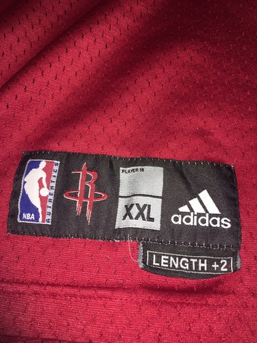 Adidas NBA Tracy McGrady Houston Rockets XXL +2 Trikot NBA Authentics - Bild 6 von 9