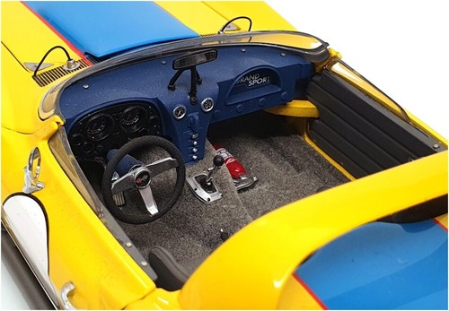 Exoto Scala 1/18 DC21823S - Chevrolet Corvette Grand Sport - Giallo/Blu - Foto 5 di 6