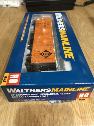 Frigorífico mecánico poste exterior Walthers Mainline HO 50’ Lackawanna 5003 | Zustand: New
