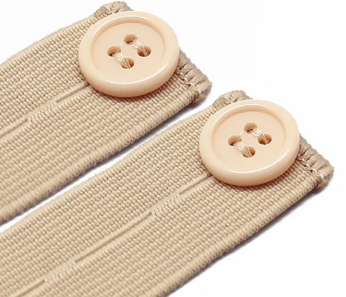 Waist Band Extender Button Trouser Pants Suit Jeans Expander Maternity Skirt K3 - Picture 9 of 32