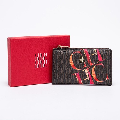 Cartera Larga Chch-Mujeres Impresión de Dibujos Animados Retro Clásica Billetera Pvc Material Moda - Imagen 36 de 40
