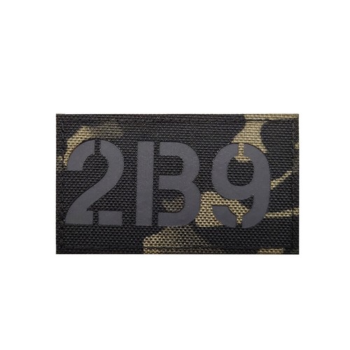 IR Reflective Team Personalize Call Sign Military Patch Emblem Fastener Badge - Imagen 30 de 32