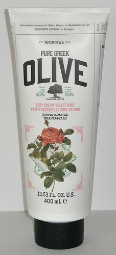 Korres Greek Olive Oil and Velvet Rose Body Cream 13.53 fl oz Brand New - Picture 1 of 2