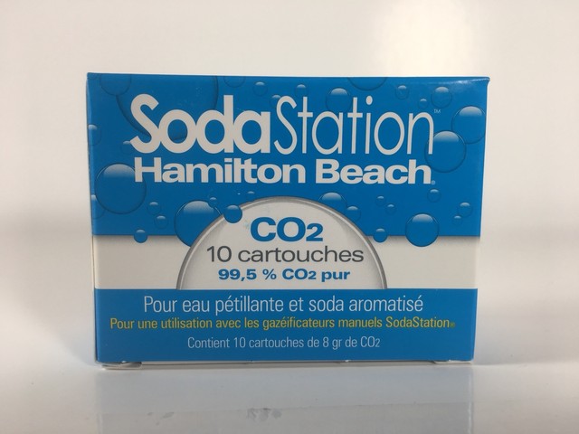 Hamilton Beach 85910 Fizzini CO2 Replacement Cartridges 10 Pack