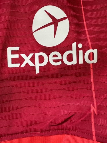 2021/22 Liverpool Authentic Home Jersey #11 M. Salah Medium Nike Vapor EPL NEW - Picture 21 of 23