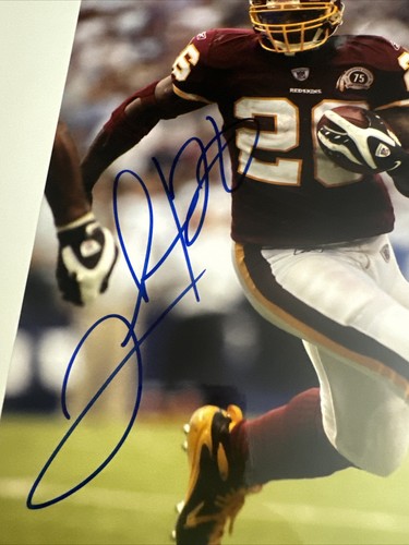 FOTO A COLOR 8X10 FIRMADA AUTOGRAFIADA DE CLINTON PORTIS WASHINGTON REDSKINS - Imagen 2 de 2