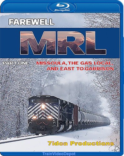 Farewell MRL Part 1 DVD Missoula Gas Local & East to Garrison Montana Rail Link - Picture 3 of 3