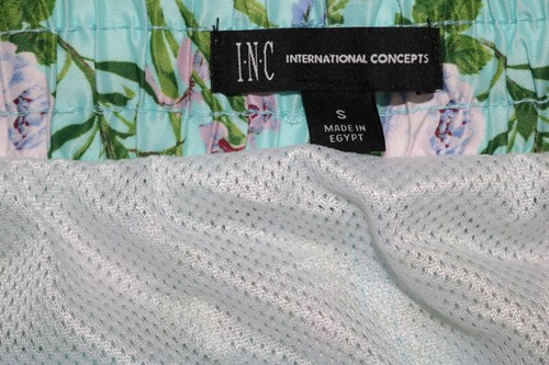 Bañador International Concepts Hombre Jardín Estampado Floral 5" Aqua Flash Pequeño - Imagen 4 de 7