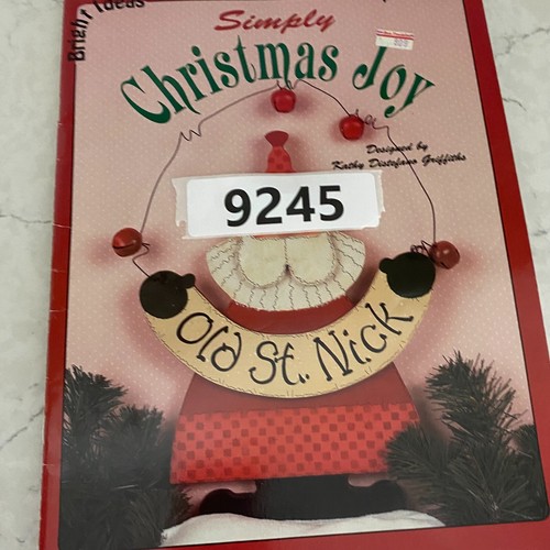 Libro de pintura Simply Christmas Joy de Kathy Distefano Griffiths Provo Craft Tole - Imagen 12 de 12