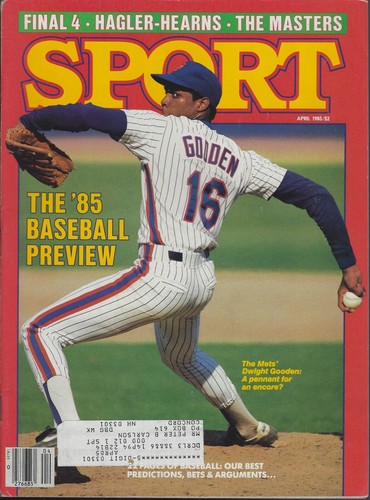 Posten 2 Sportzeitschriften - Dwight "Doc" Gooden New York Mets Krug