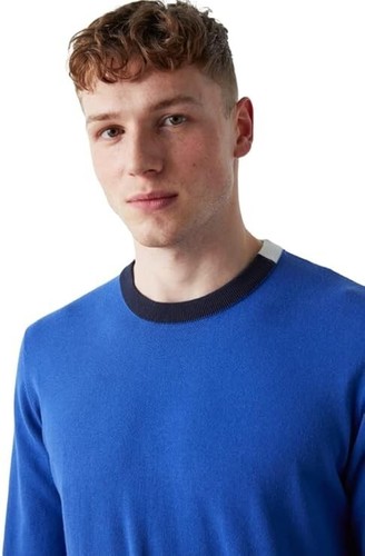 GAS UOMO MAGLIA GIROCOLLO 100% COTONE art. A3412 mod. SAURO/R SOFT COTTON 14GG - Picture 12 of 16
