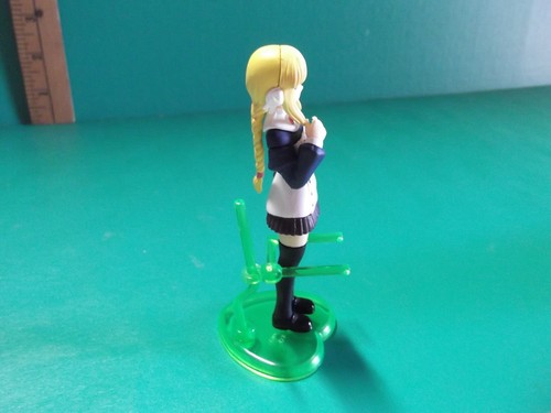HMX-17c Silfa from ToHeart 2. 4"in Blonde Hair Girl in Cute Dress Black Shoes - Picture 7 of 10