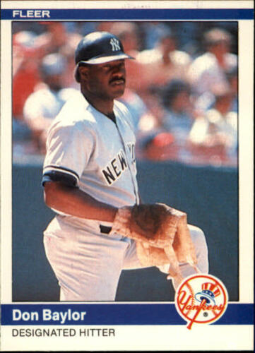 1984 Fleer Baseball Pick Complete Your Set #1-244 RC Stars - Picture 119 of 244