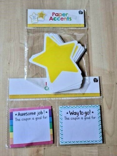 Teacher Student Reward Coupons Lot of 2 30 Ct Tickets each Classroom Incentives - Picture 4 of 5