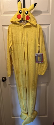 Pokemon Pikachu Niño Disfraz Halloween Mono con Guantes Talla Grande (10-12) - Imagen 1 de 10