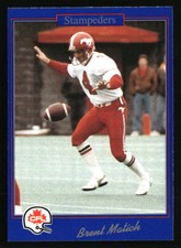 Brent Matich 1991 JOGO #71  Football Card