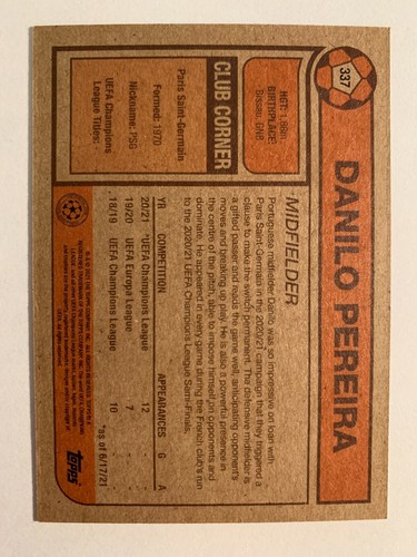 Juego de vida Topps UCL Liga de Campeones Paris Saint Germain elige novato - Imagen 7 de 57