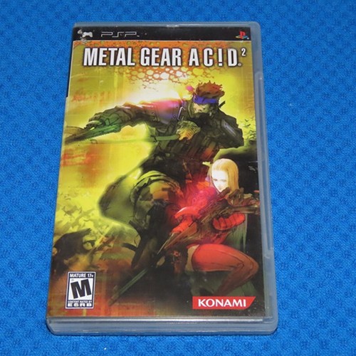 Jeu Metal Gear Acid Pour PlayStation PSP - Complet En Français - Très Bon état (TBE)
