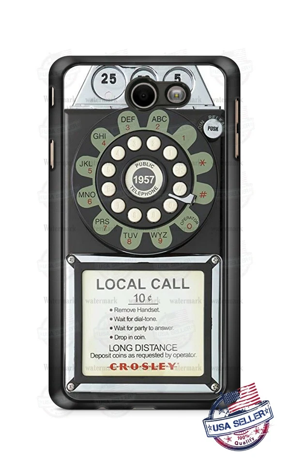 Funda de teléfono con marcación giratoria vintage para iPhone Samsung A20 LG G8 Google 4XL Foto 2 de 4