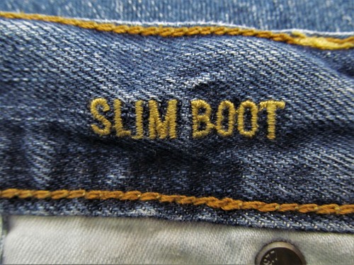 American Eagle Outfitters Jeans Mens (31x28 ACTUAL) Blue Slim Boot - Picture 5 of 13