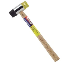 Great Neck 12 oz Mallet Rubber/Plastic Head Wood Handle