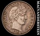 1915-S Barber Dime - Scarce  Almost Uncirculated  Semi-key  Better Date  #K136