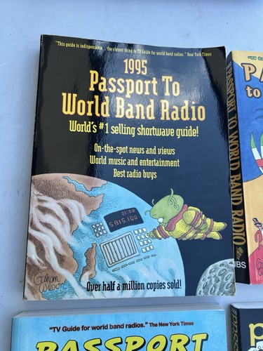 Lot 6 Passport To World Band Radio Books Shortwave Listening Guides 1995–2007 - Picture 7 of 7