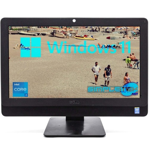 Dell Aio 3030 19,5 " I3 4130 4gb 120gb PC Windows 11 Graphique Photo Remis à - Photo 2/8