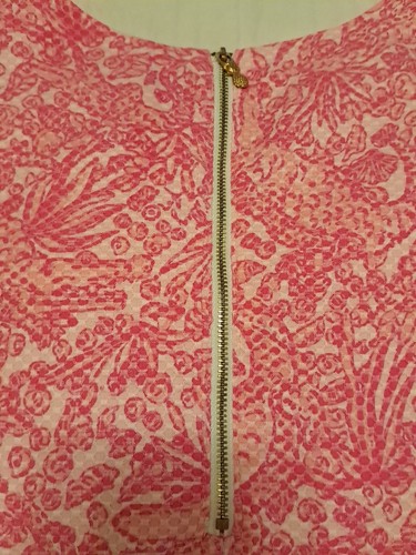 Girls Lilly Pulitzer dress for Target See Ya later Size L Pink White EUC - Picture 8 of 8
