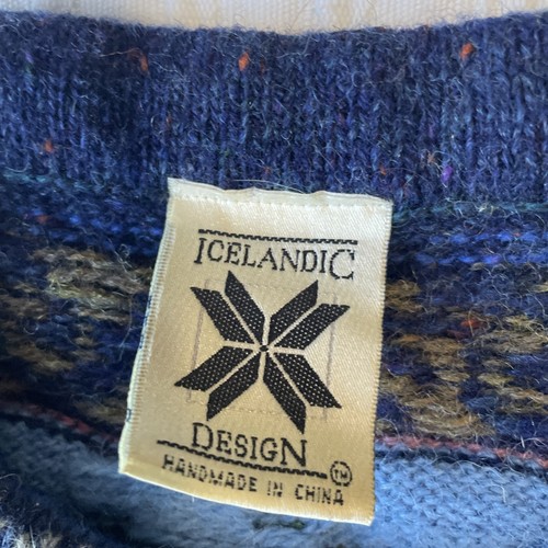 Vintage ICELANDIC DESIGN •Damen S/M• 100% Wolle Pullover - Bild 3 von 8